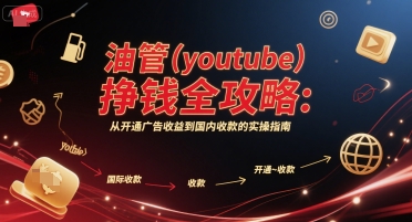 油管(youtube)挣钱全攻略：从开通广告收益到国内收款的实操指南-网创百晓生