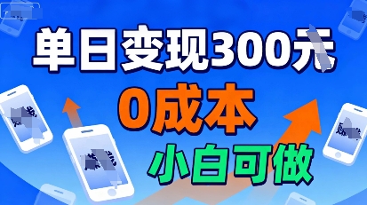 适合新手起步，零成本就能做，当天操作当天见收益，还能无限复制放大的项目-网创百晓生