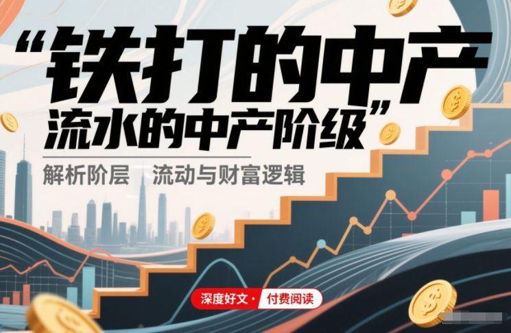 付费文章：铁打的中产，流水的中产阶级-网创百晓生