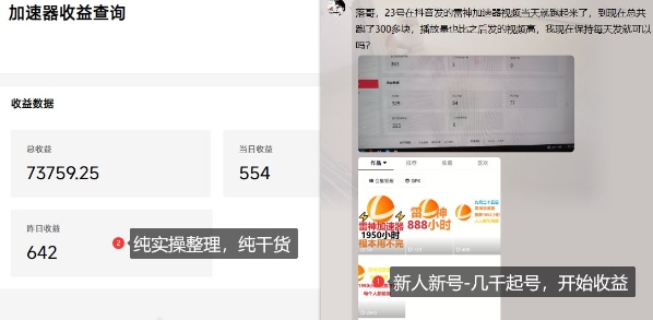 游戏加速器项目4.0_最新打法思路(爱玩游戏也能边玩边被动收益)-网创百晓生