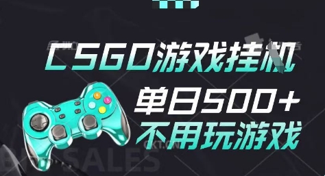 25年CSGO游戏搬砖，全自动挂G，不需要玩游戏，手机操作日入3张(不是汇率搬砖)【揭秘】-网创百晓生