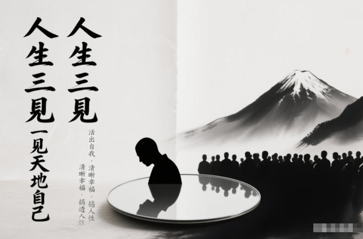 人生三见一见天地见众生见自己，活出自我拥有清晰幸福人生，搞透人性-网创百晓生