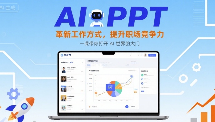 AI+PPT：革新工作方式，提升职场竞争力，一课带你打开 AI 世界的大门-网创百晓生