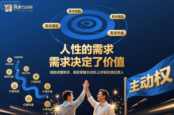 人性的需求，需求决定了价值，谁能读懂需求，谁就掌握主动权，让你轻松搞定贵人【文档】-网创百晓生