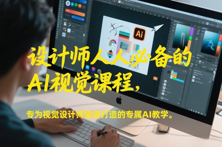 设计师人人必备的AI视觉课程，专为视觉设计师量身打造的专属AI教学-网创百晓生