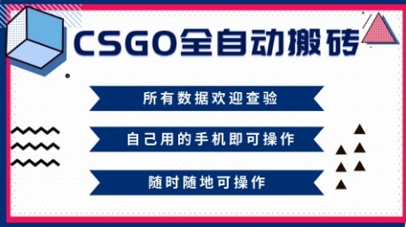 CSGO全自动搬砖，年底钱回家好项目，当天可拿到结果，新手小白轻松月入1W+【揭秘】-网创百晓生