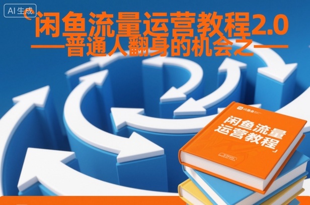 闲鱼流量运营教程2.0——普通人翻身的机会之一-网创百晓生