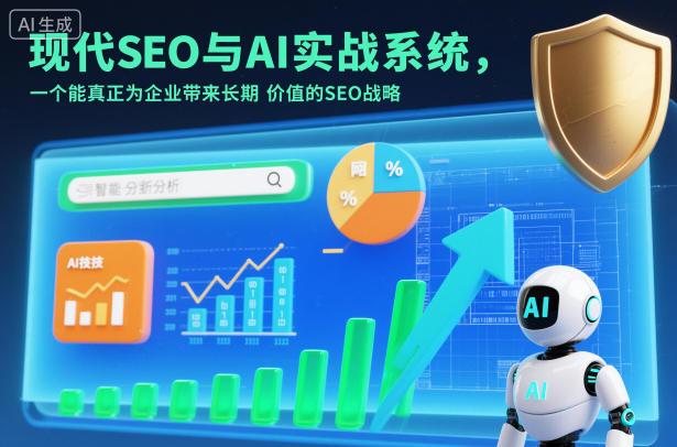 现代SEO与AI实战系统，一个能真正为企业带来长期价值的SEO战略（英语+中文字幕）-网创百晓生