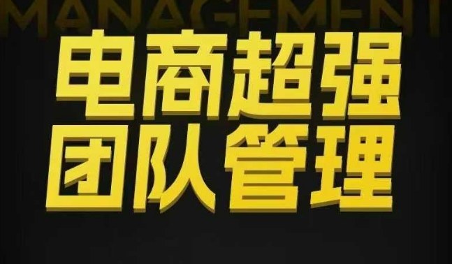 电商超强团队管理，组织绩效，到用人执行，分权合伙-网创百晓生