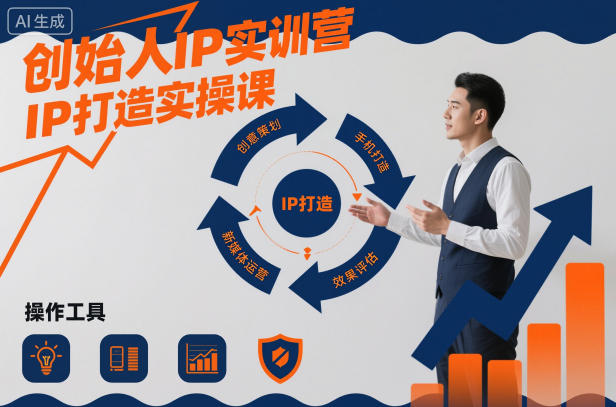 创始人IP实训营，IP打造实操课-网创百晓生