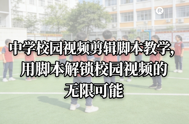 中学校园视频剪辑脚本教学，用脚本解锁校园视频的无限可能-网创百晓生