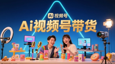 风口已至！AI视频号带货轻松月入过1W，99%的普通人却卡在内容制作门槛-网创百晓生