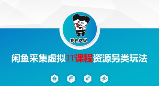 闲鱼采集虚拟IT课程资源另类玩法，干货满满-网创百晓生