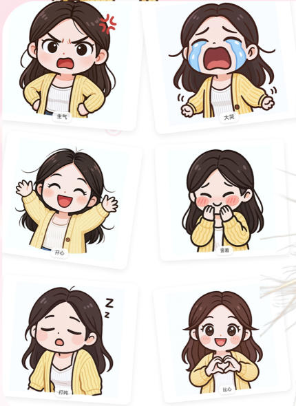 一张照片秒变多种表情包，三步就能拥有专属表情包库，零门槛玩转社交新玩法【文档】-网创百晓生