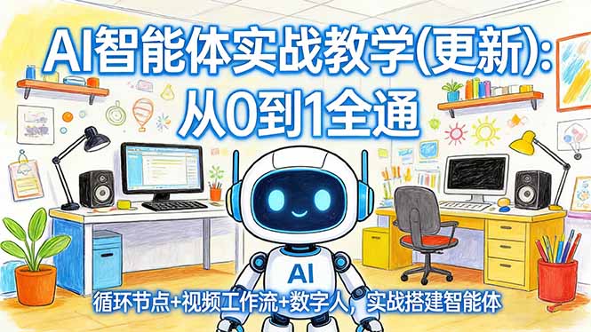 AI智能体实战教学(更新-网创百晓生