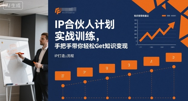 IP合伙人计划实战训练，手把手带你轻松Get知识变现-网创百晓生