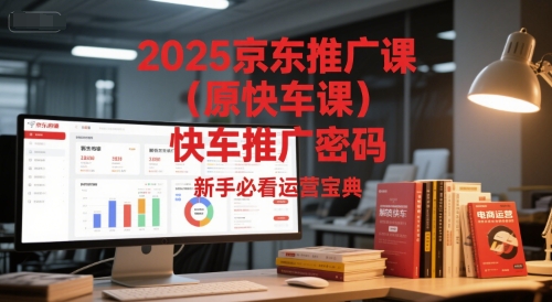 2025京东推广课（原快车课）解锁京东快车推广密码，新手必看运营宝典-网创百晓生